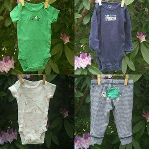 🐢Carter's Newborn Boys Turtle Bundle Set NB